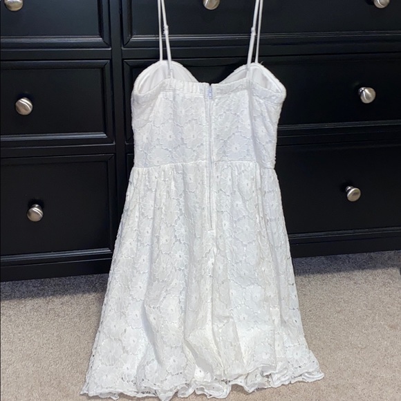 macys white junior dresses